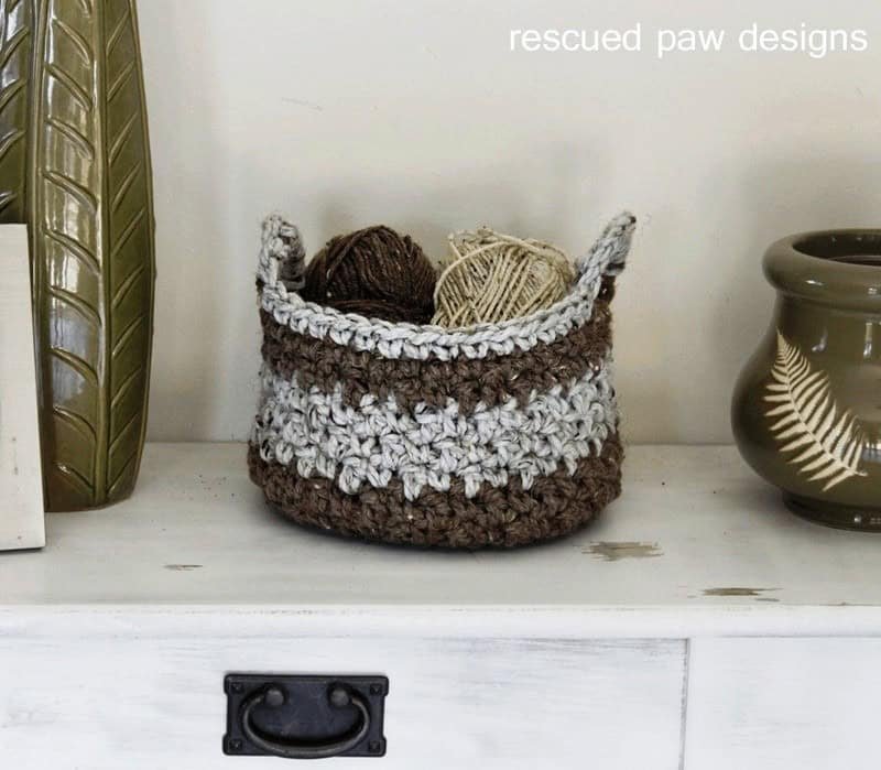 22 Free Crochet Basket Patterns For Beginners