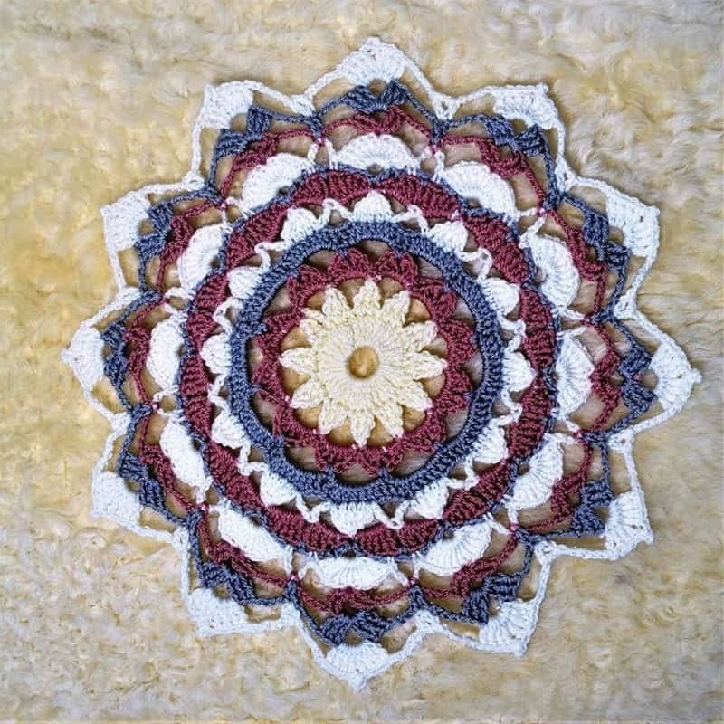 24 Free Crochet Mandala Pattern Projects